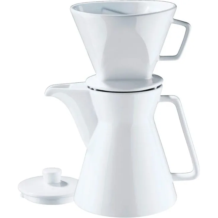 Kaffeekanne mit Filter Porzellan 1L cilio VIENNA 106060