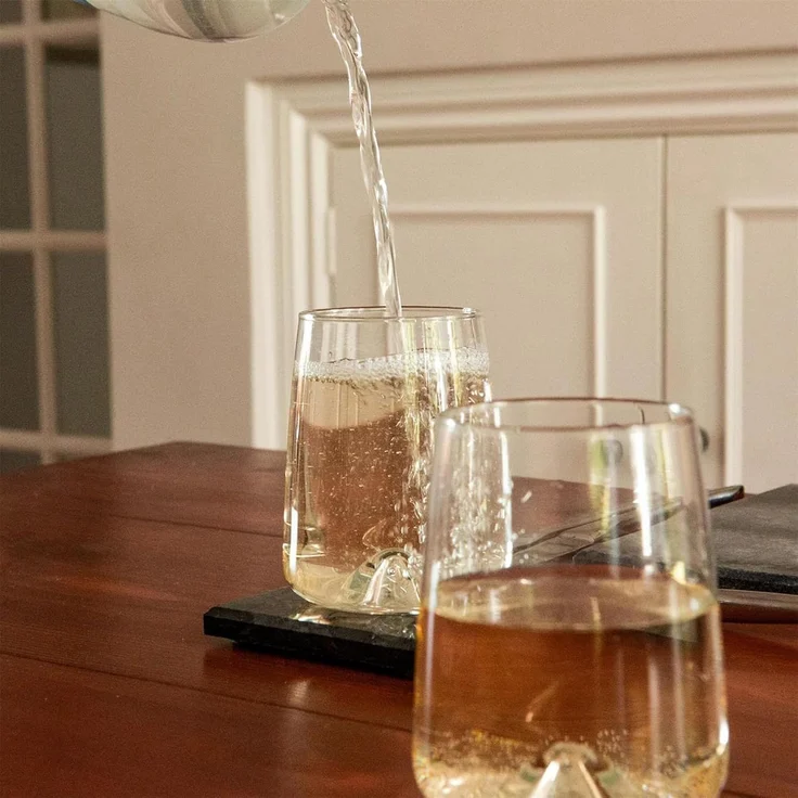 LAV Gläser-Set Terra Weinglas, 6-tlg, Glas, 6er-Set, 475ml, Ideal für kalte Getränke & dekorative Zwecke – Bild 7
