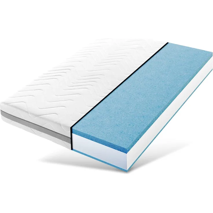 Mister Sandman Matratze 180x200, Höhe 24cm, Premium Federkernmatratze mit Taschenfedern, Matratze H3 H4, 7 Zonen, Taschenfederkernmatratze, Abnehmbarer und waschbarer Bezug, Allergikergeeignet