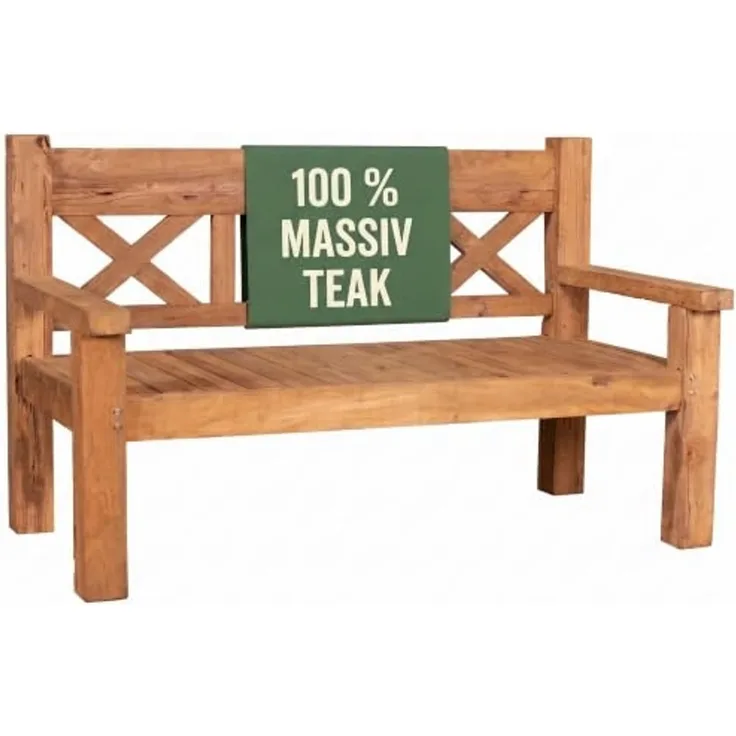 Gartenbank Rustique Teak