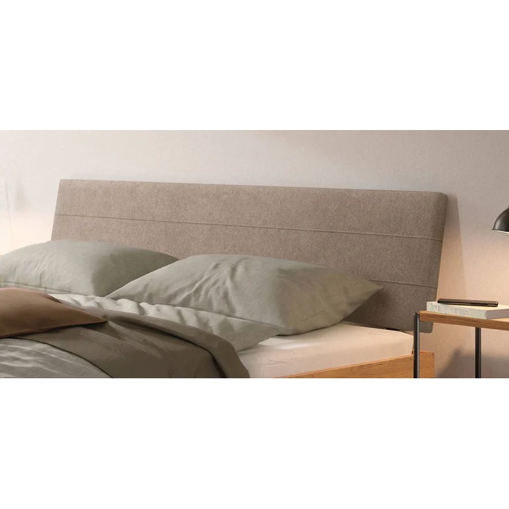Hasena Massivholzbett Vasto Wildeiche mit Polsterkopfteil 140x210 cm, Komforthöhe 25 cm – Bild 3