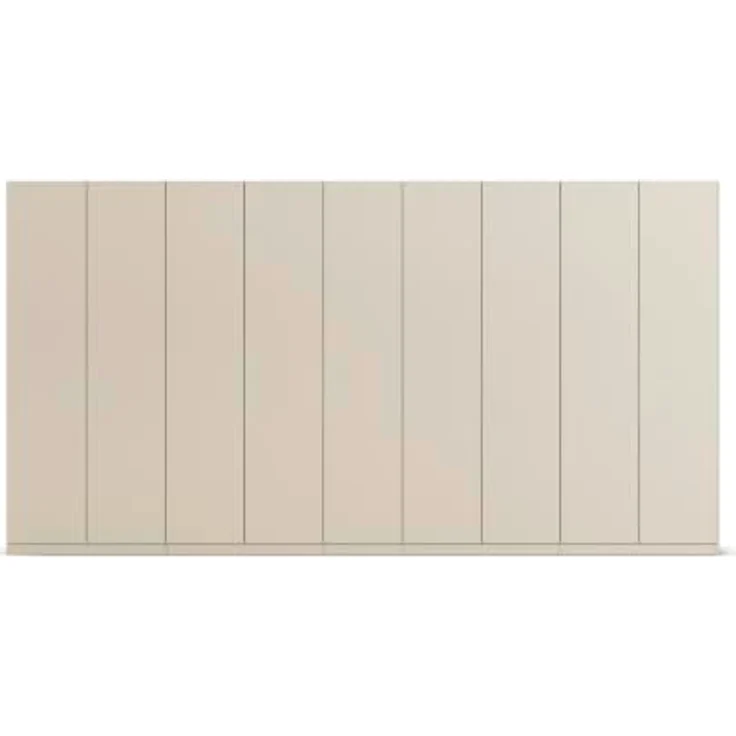 Rauch Möbel LUNIK, Kleiderschrank, Farbe Beige, Breite 405 cm | Schrank mit patentiertem Schnellmontagesystem, 9-türig, Push-to-open-Funktion, Zubehör Premium, Schlafzimmer, Ankleide – Bild 10