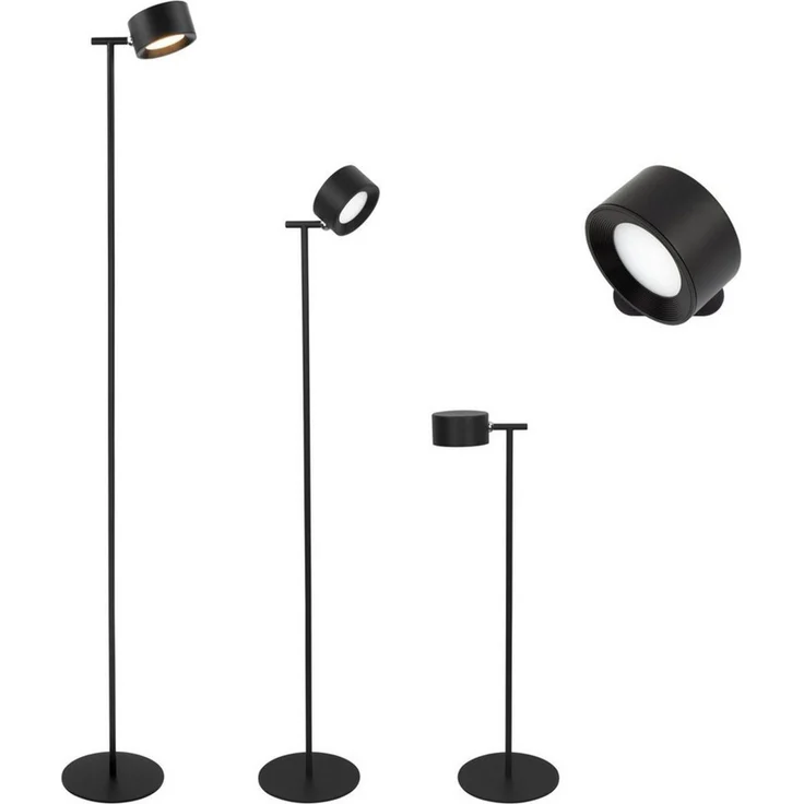 MeLiTec LED Stehlampe Stehleuchte ST55, LED wechselbar, warmweiß – Bild 5
