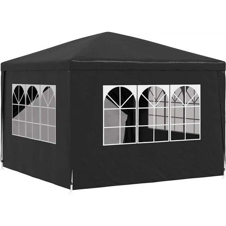 Gartenzelt, Partyzelt 3x3 m Anthrazit – Bild 6