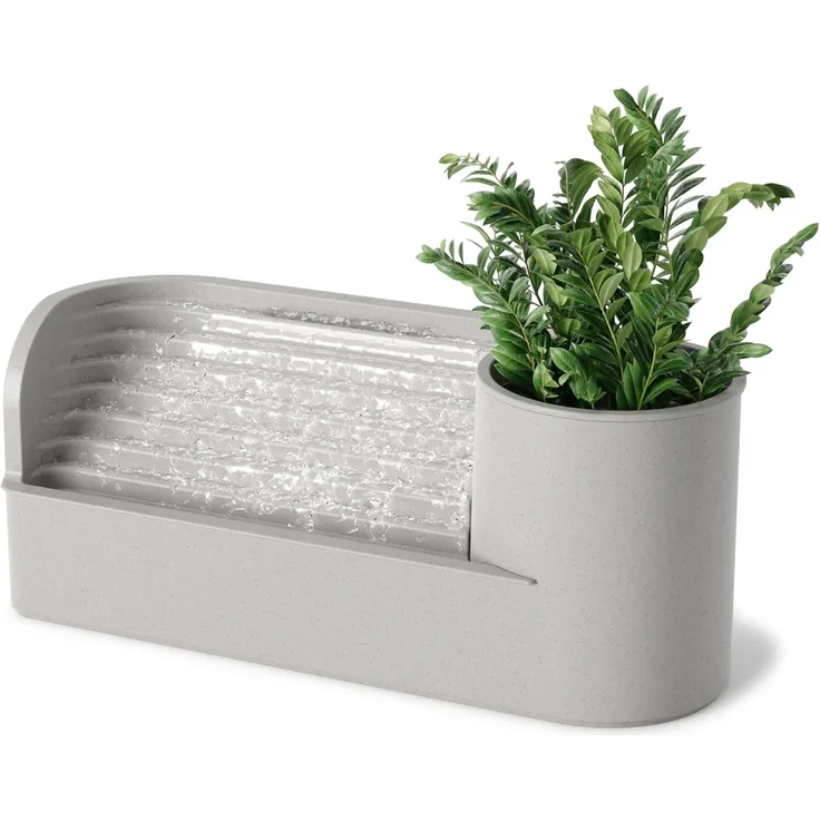 Umbra Tischwasserfall Stream grau