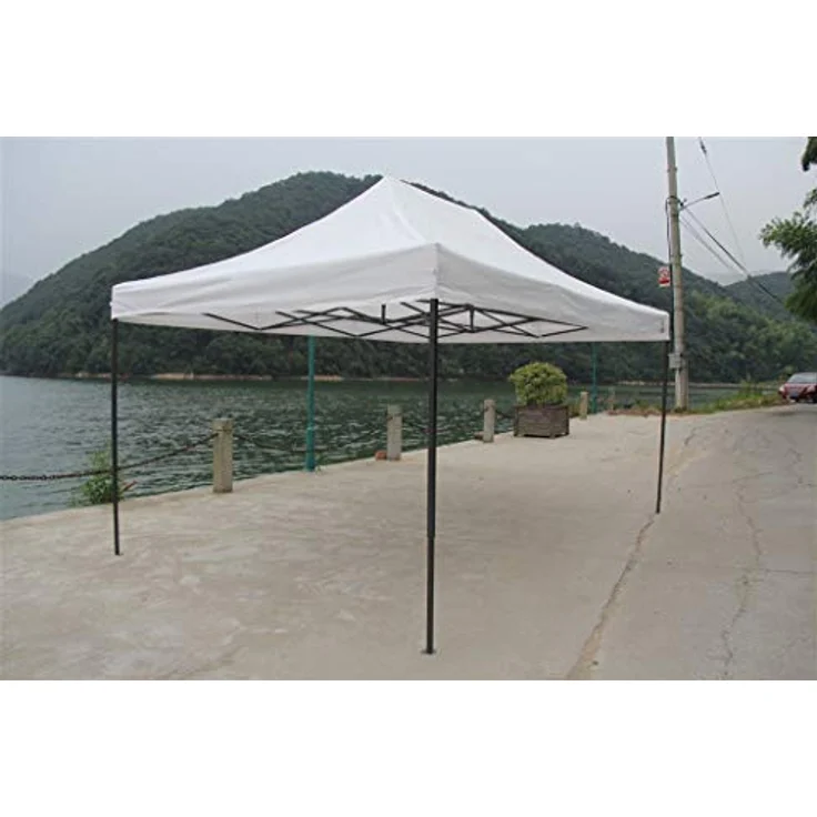 All Seasons Gazebos 3x4.5 m vollständig wasserdichtes Faltpavillon - Weiß – Bild 6