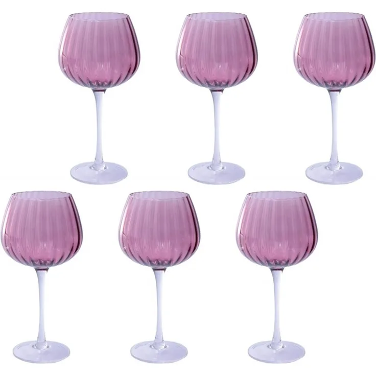 Rose&Tulipani Rose&Tulipani Prismia 6er Set Gläser 460 ml U20177611A93Z