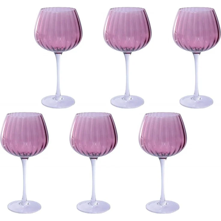 Rose&Tulipani Rose&Tulipani Prismia 6er Set Gläser 460 ml U20177611A93Z