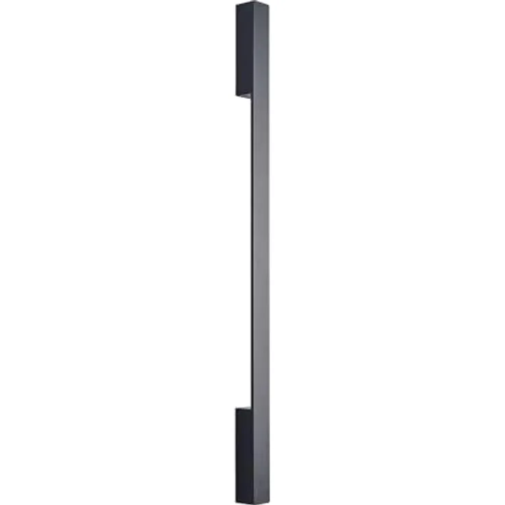 Arcchio Ivano LED Wandleuchte, 2-flammig in Schwarz aus Aluminium, moderne Wandlampe für Schlafzimmer/Wohnzimmer/Flur