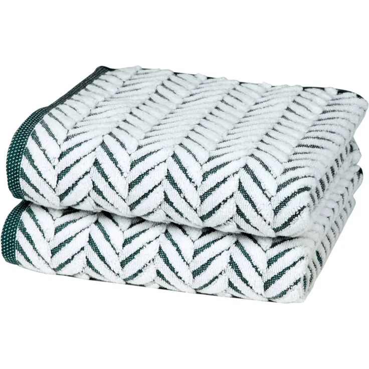 ROSS Handtücher Sensual 9002, Frottier (2-St), im Zopfmusterstil