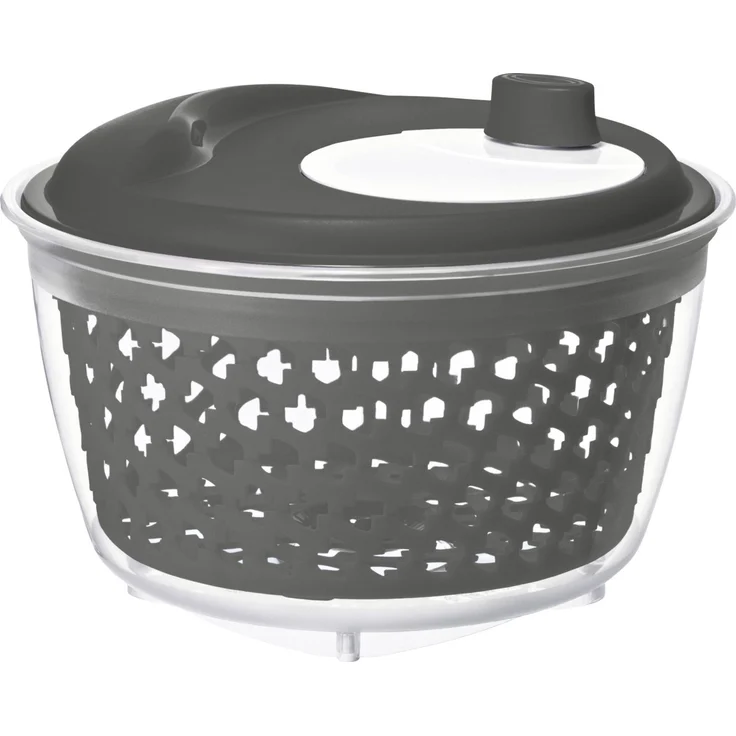Rotho Salatschleuder Fresh 4,5 L schwarz – Bild 2