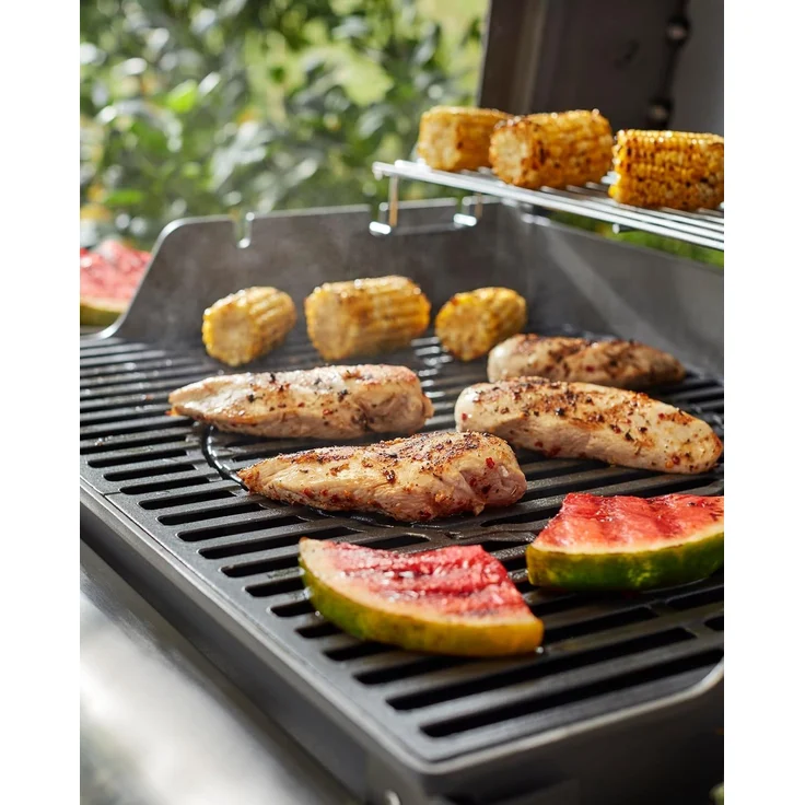 Weber Grillroste für Spirit 400 Serie (ab 2025), sowie 300 Serie (vor 2025) / aus Gusseisen, Gourmet BBQ System, für optimale Hitze und Grillstreifen – Schwarz (8847) – Bild 5