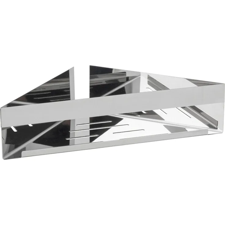 WENKO Badregal Turbo-Loc® Genova, Befestigen ohne Bohren in der Ecke