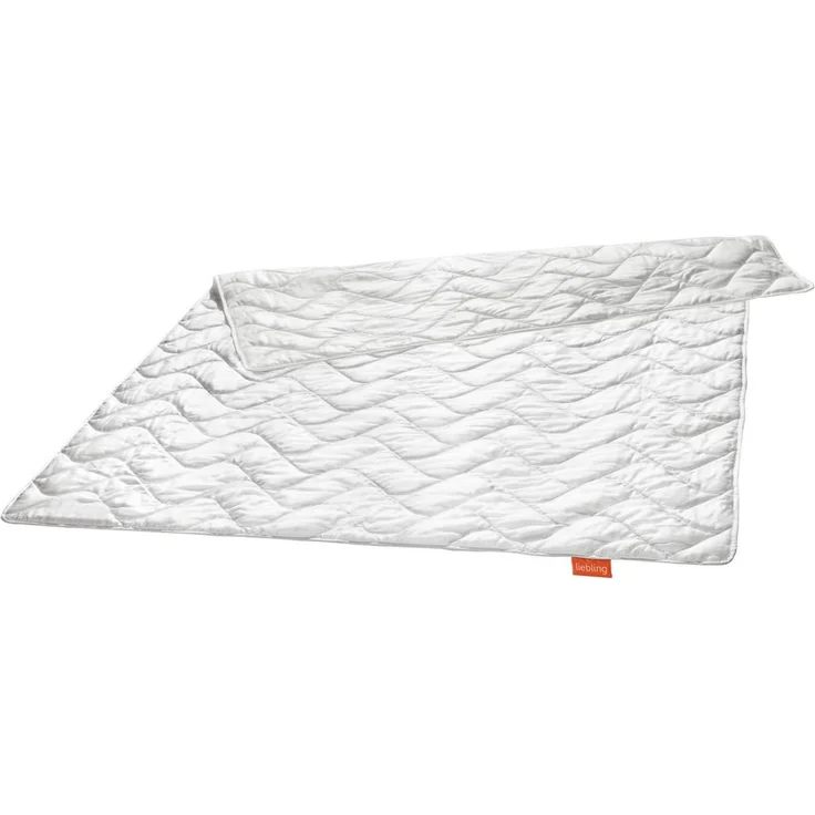 liebling Naturfaserbettdecke Wildseidendecke, Füllung: 100% Wildseide, Bezug: Mako-Satin aus 100% Baumwolle, 135 x 200cm, 155 x 220 cm und weitere Größen, für warme Sommernächte – Bild 1