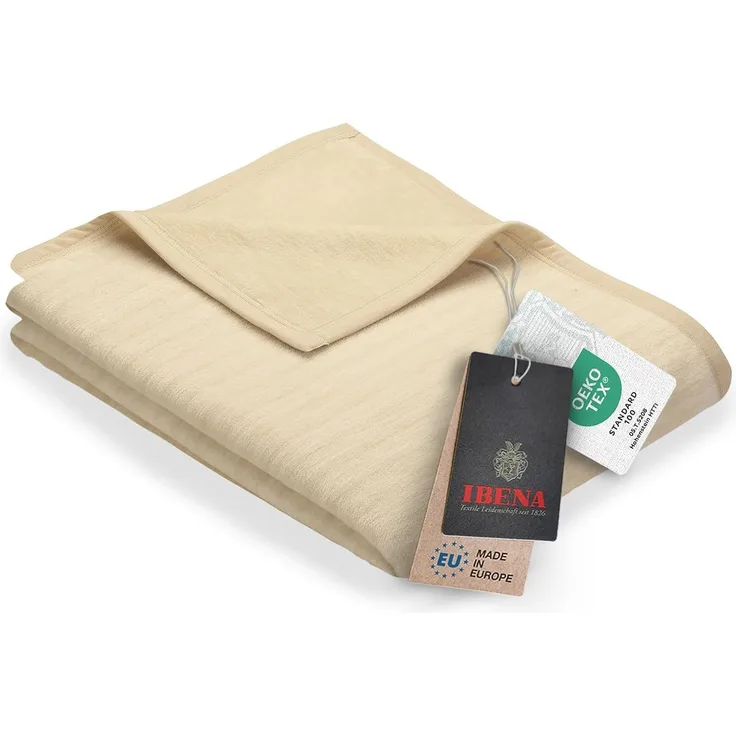 Wohndecke Fano, IBENA, mit Streifen versehen, Kuscheldecke