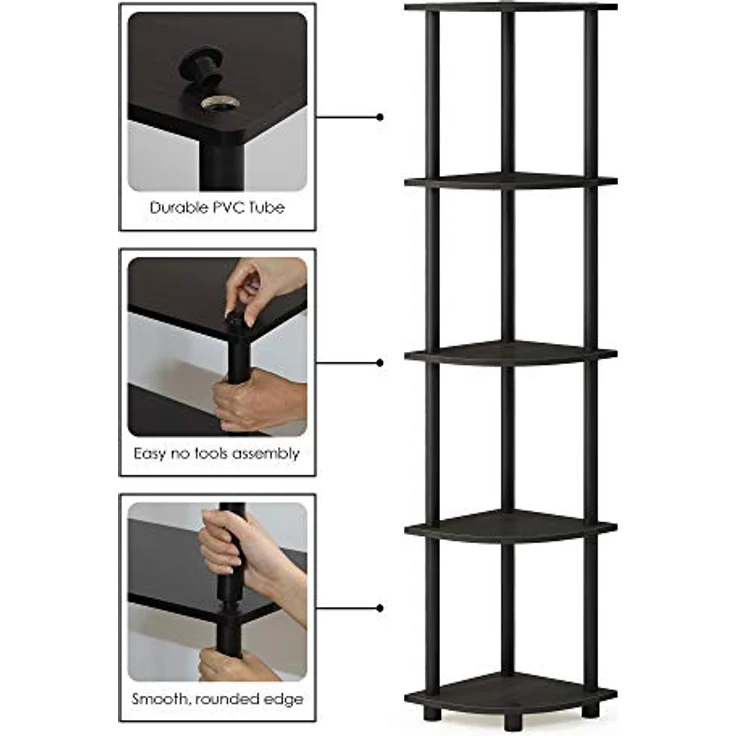 Eckdisplay-Mehrzweckregal, Bücherregal, Aufbewahrungsregal – Bild 5