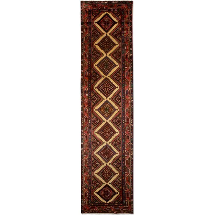 Morgenland Läufer Perser - Nomadic - 325 x 78 cm - braun