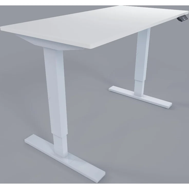 Bisley Home Tisch, Metall, Gestell 396 weiß Platte 005 weiß, Medium – Bild 2