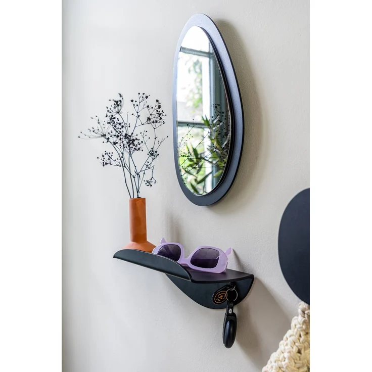 Spinder Design Spiegel Pipa Top Schwarz – Bild 10