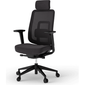 Bild für Ergotopia 'PureBack' ergonomischer Bürostuhl mit Lordosenstütze & 4D-Armlehne