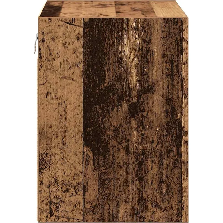 vidaXL Garagen-Wandschrank Altholz-Optik Holzwerkstoff 860639 – Bild 6