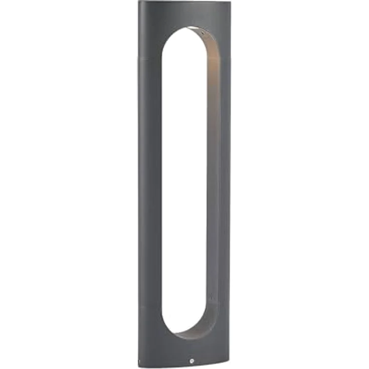 Lucande LED Außenleuchte Fenti, einflammige Wegeleuchte in Schwarz aus Aluminium, IP65 wasserdicht, energiesparend – Bild 1