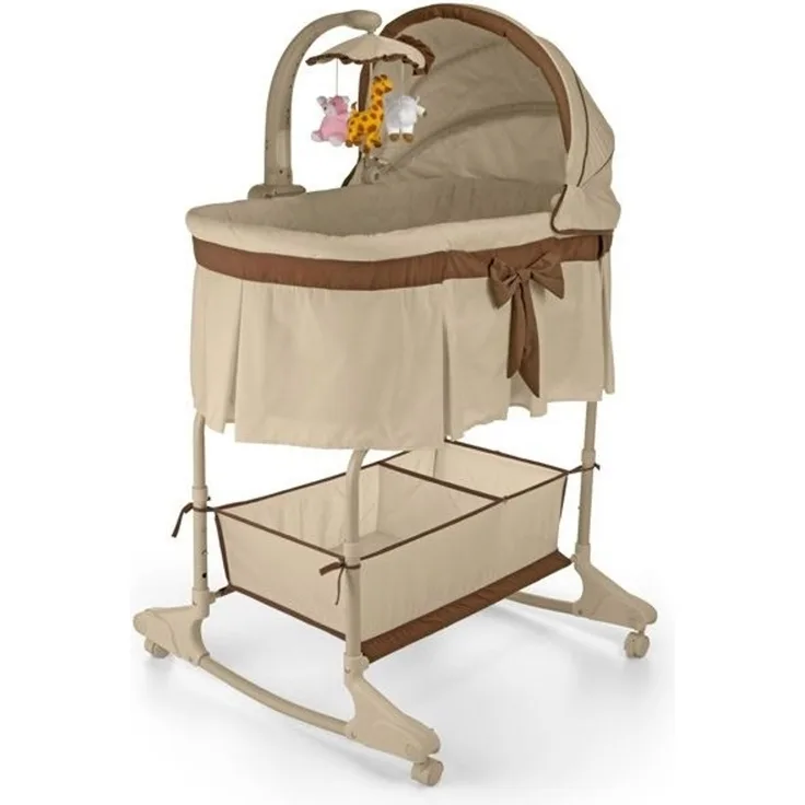 Milly Mally Wiege Cradle Sweet Melody 4-in-1 pilot Cream