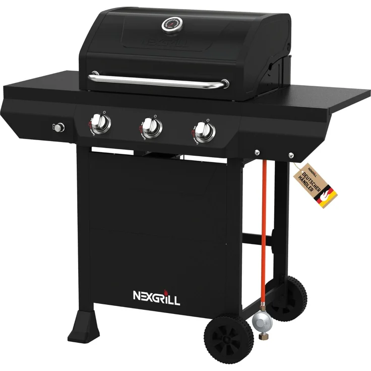 Nexgrill Gasgrill "Classic", schwarz,3 Brenner – Bild 1