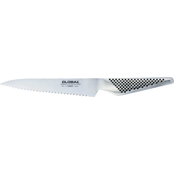 Global Messerset G-5814R: Fleischmesser + Brötchenmesser – Bild 3
