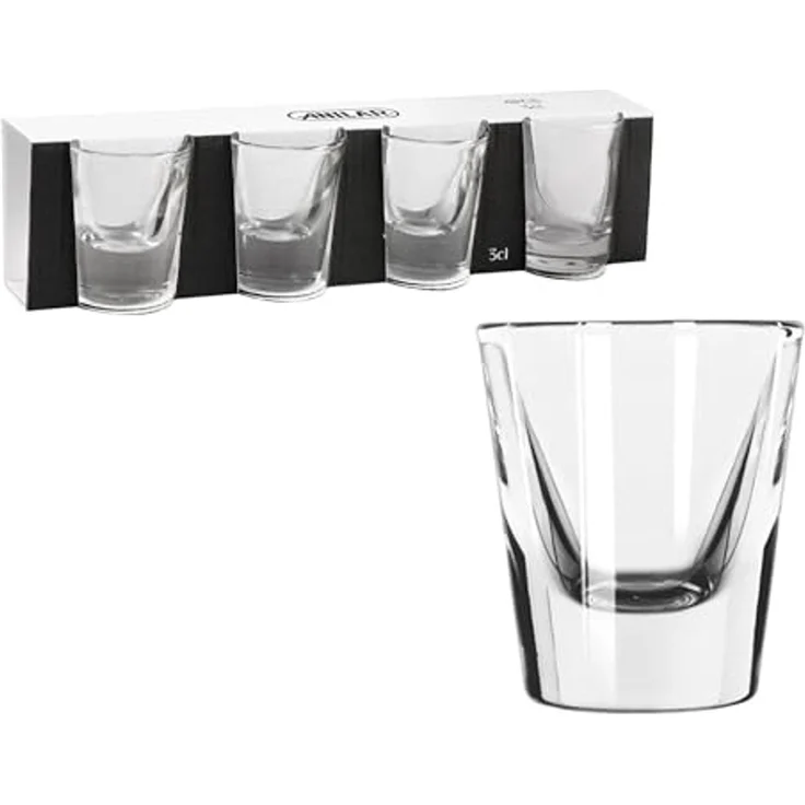 Annastore Schnapsglas 8 x Schnapsgläser - Shotgläser - Stamperl - Pinnchen - Likörgläser, Schnapspinnchen – Bild 2