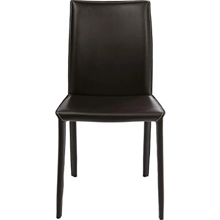 Kare, Milano Brown, 74638, bequemer, moderner Esszimmerstuhl, coffeebraun, 91 x 47 x 61 cm