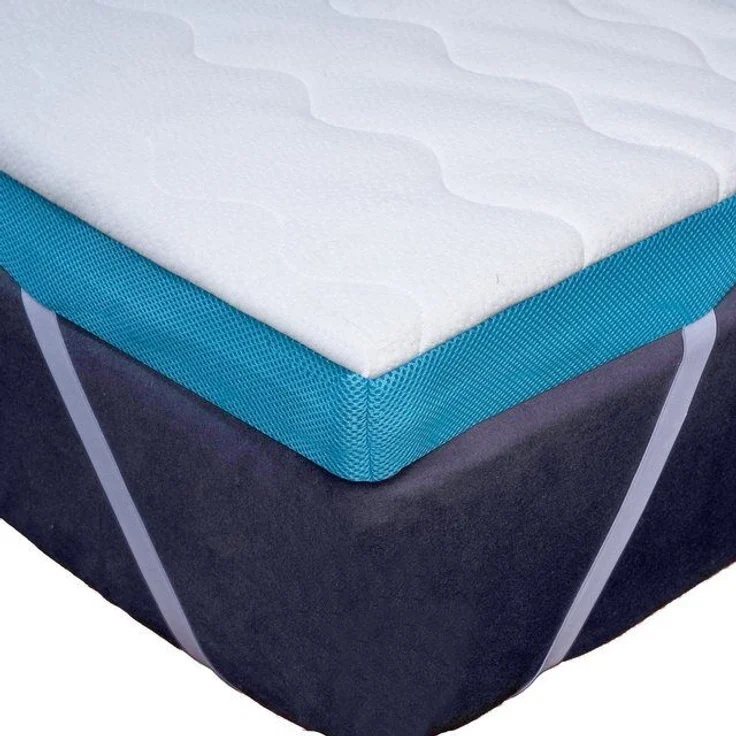 Komfortec, Topper 90/140/180x200 cm, 7.5 cm hoch, H3/H4 mit Gel-Memory, Oeko-TEX & CertiPUR-US Zertifiziert Matratzentopper für Boxspringbett – Bild 4