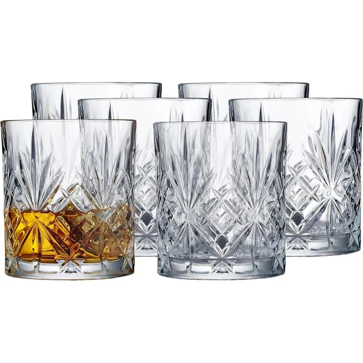 Lyngby Glas Krystal Melodia Whisky Glass 31 cl - Set of 6