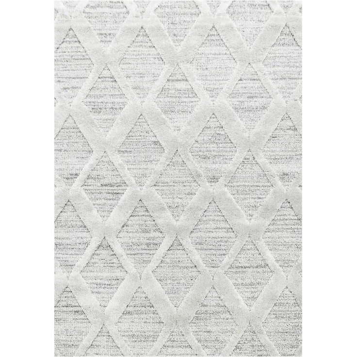 XXXL Webteppich Pisa 4703, rechteckig 140x200 cm, grau, strapazierfähig, pflegeleicht, Oeko-Tex® Standard 100, antistatisch, schmutzabweisend, für Fußbodenheizung geeignet