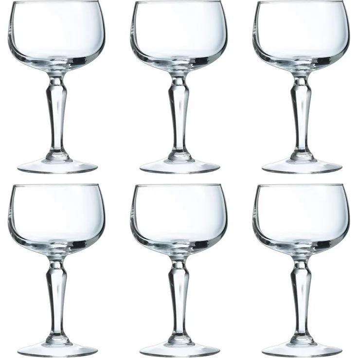 Arcoroc Monti Box mit 6 Weingläsern, 27 cl