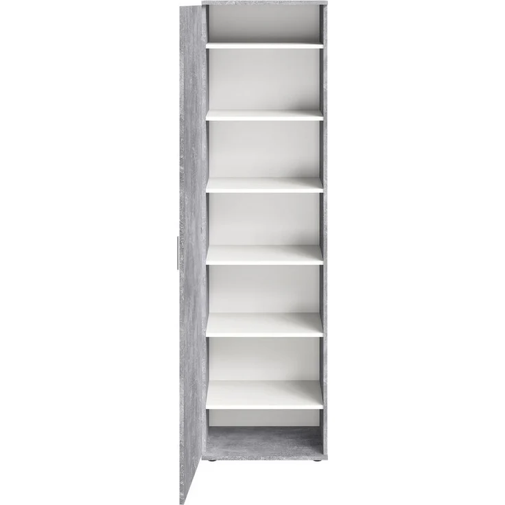 FMD Mehrzweckschrank Inca 1 Garderobenschr, Aktenschr, Mehrzweckschr, Breite 50 cm, Höhe 184 cm – Bild 2