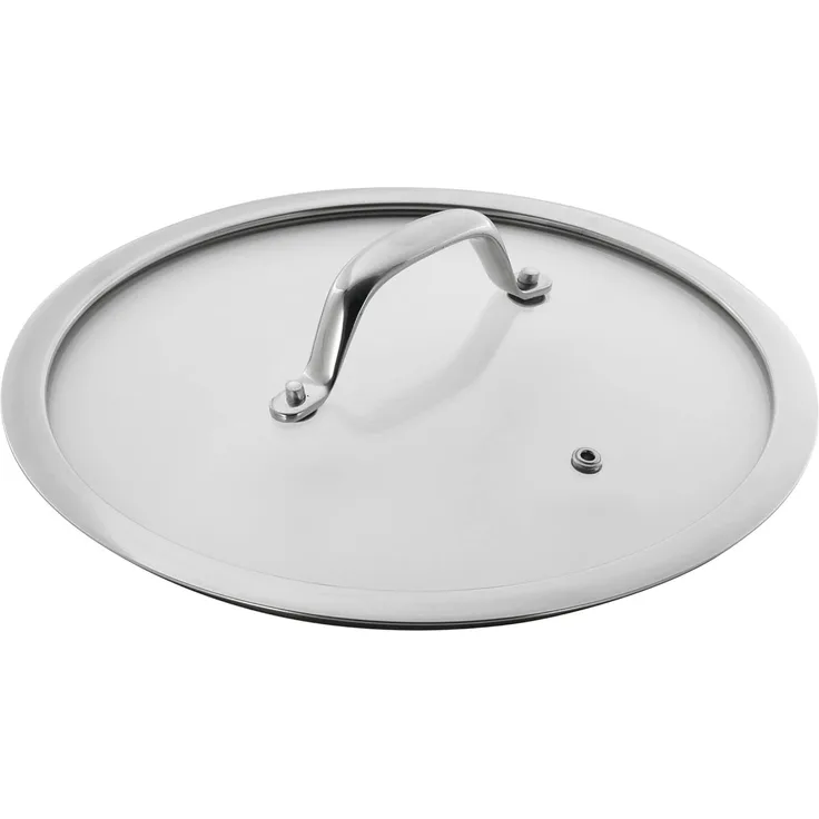 Kuhn Rikon Glasdeckel Edelstahl-Griff 24 cm