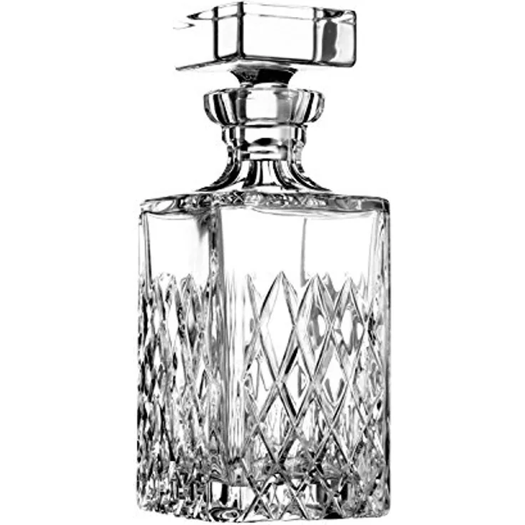 Whisky Karaffe Kristallglas Venedig (25 cm)