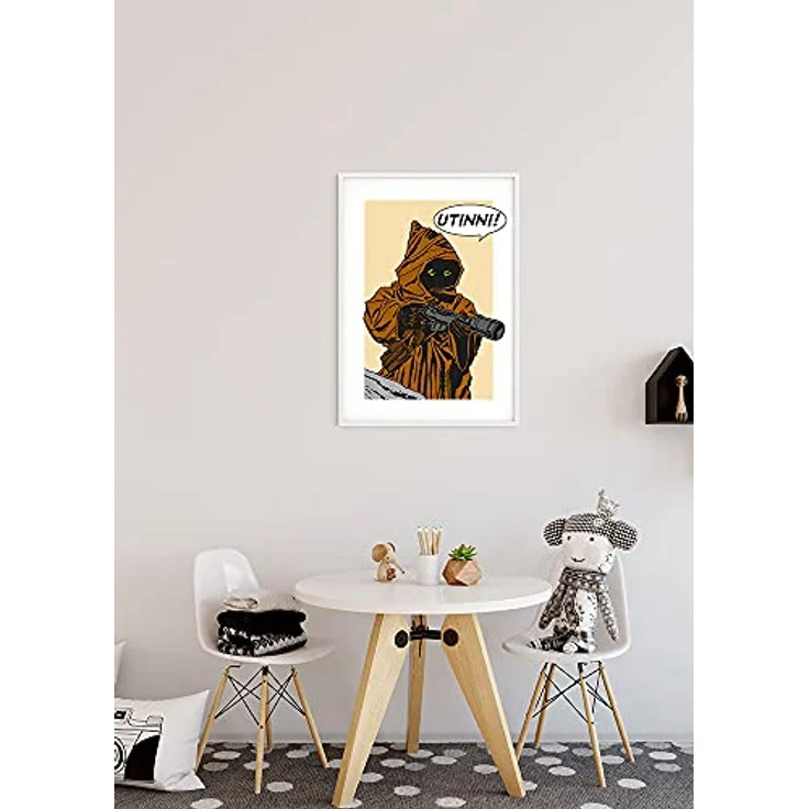 Komar Wandbild | Star Wars Classic Comic Quote Java | 40 x 50 cm, Premium-Poster Fotopapier, ohne Rahmen, für Kinder- und Jugendzimmer – Bild 3
