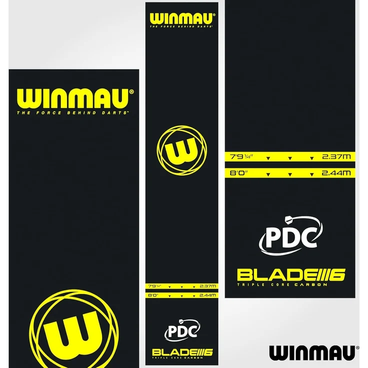 Winmau Dartmatte Dartmatte Pro Zone Essential 8214, Mat Dartteppiche Matte für Dartscheiben Boards – Bild 5
