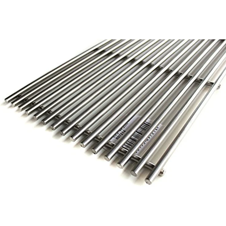 SANTOS Edelstahl-Grillrost für Weber Spirit 200er Serie, 25,2x44,2cm, ø7mm Materialstärke, korrosions- und hochtemperaturbeständig, spülmaschinengeeignet – Bild 5