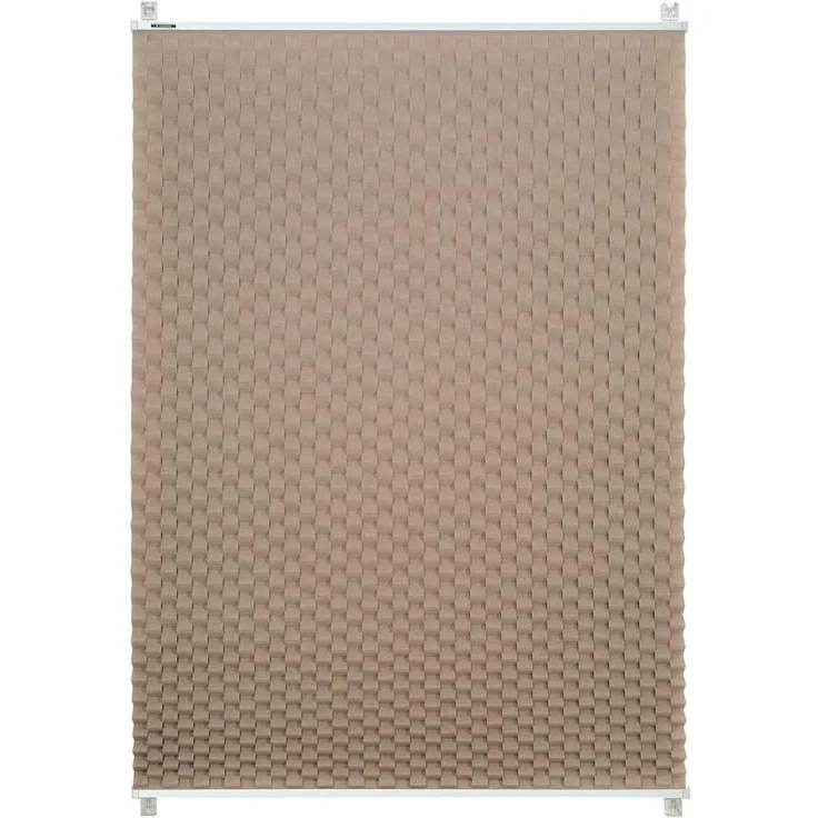K-home Klemmfix Plissee 3D-Effekt Taupe 60x210 cm – Bild 3