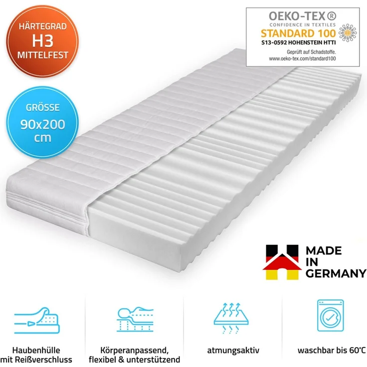 HOME DELUXE Familienbett mit Schubladen - 270 x 200 cm mit Matratze Schwarz – Bild 6