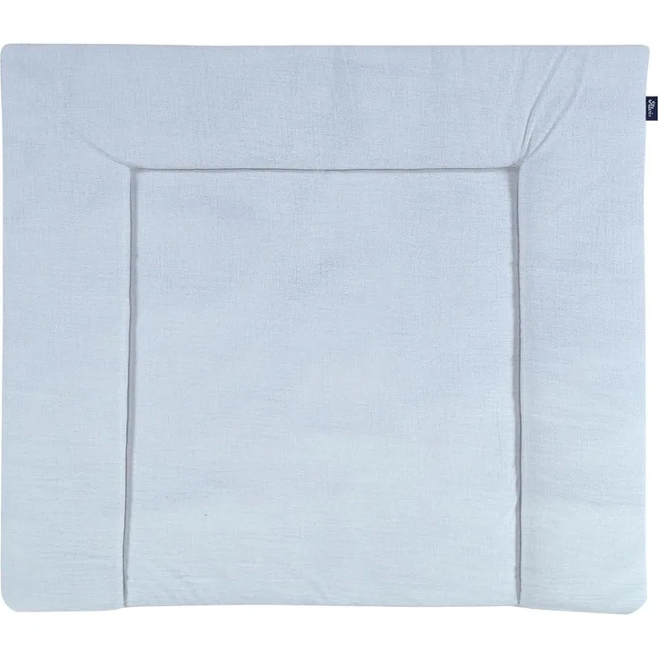 Alvi Mull Wickelauflage 70x85 cm für Wickeltisch - Baby Wickeltischauflage Atmungsaktiv - 100% Baumwolle, abwaschbar - Hygienische Wickelunterlage waschbar für unterwegs