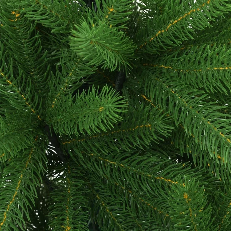 vidaXL Künstlicher Weihnachtsbaum Naturgetreue Nadeln 240 cm Grün 284329 – Bild 5