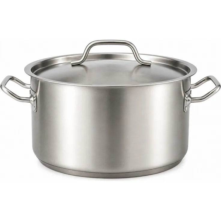 XXXL Edelstahl Kochtopf 60L Induktion Ø50cm Gastro & Großküche Cheffinger SHP60