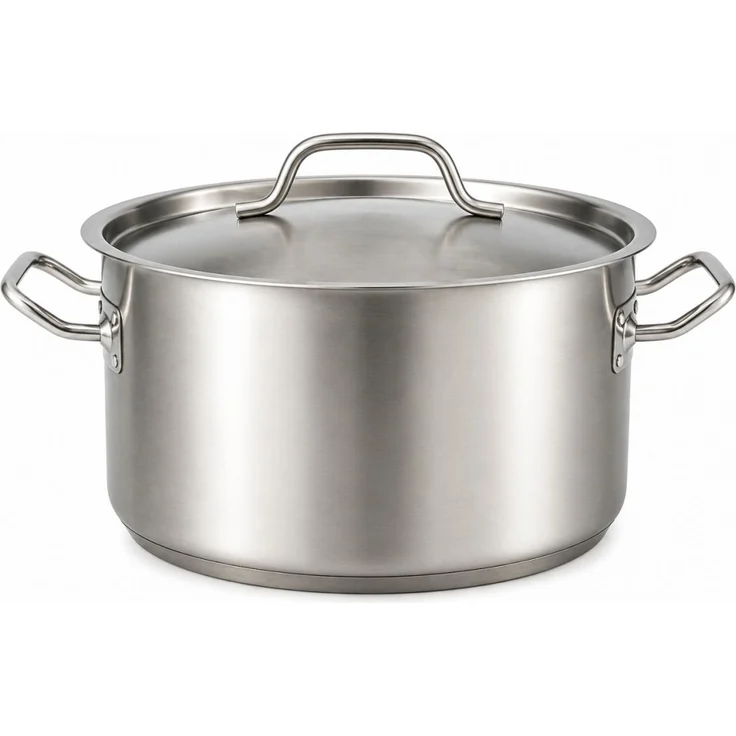 XXXL Edelstahl Kochtopf 60L Induktion Ø50cm Gastro & Großküche Cheffinger SHP60