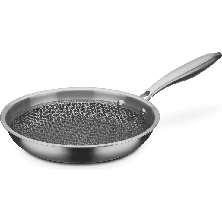 GSW 868518 Inoxxa Black, Bratpfanne mit Wabenstruktur - ⌀24 cm