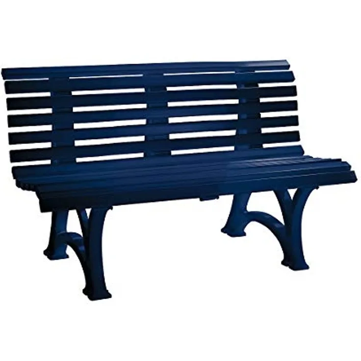 F+D Handelsgesellschaft mbH Gartenbank 3-Sitzer blau