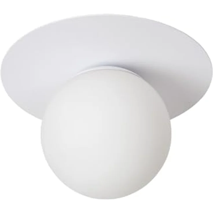 LUCIDE TRICIA Deckenleuchte, Ø 25 cm, 1xE27, Weiß, Metall, LED-kompatibel, dimmbar – Bild 2
